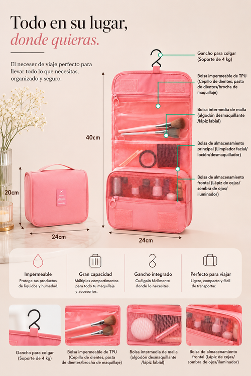 Kireva Rose Beauty Case