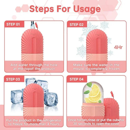 Rodillo Facial de Hielo Kireva | Reduce Bolsas, Reafirma y Revitaliza tu Piel