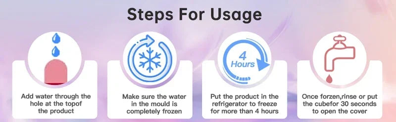 Rodillo Facial de Hielo Kireva | Reduce Bolsas, Reafirma y Revitaliza tu Piel