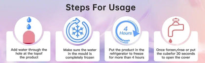 Rodillo Facial de Hielo Kireva | Reduce Bolsas, Reafirma y Revitaliza tu Piel