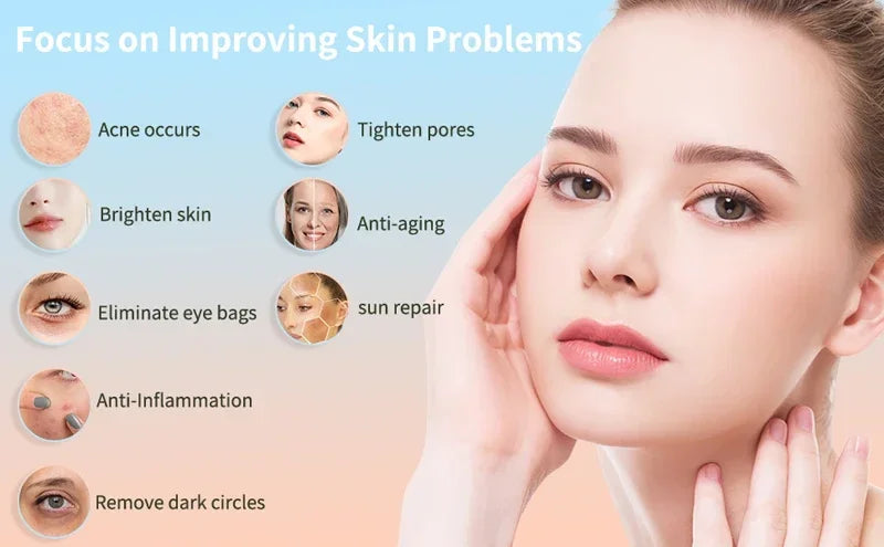 Rodillo Facial de Hielo Kireva | Reduce Bolsas, Reafirma y Revitaliza tu Piel