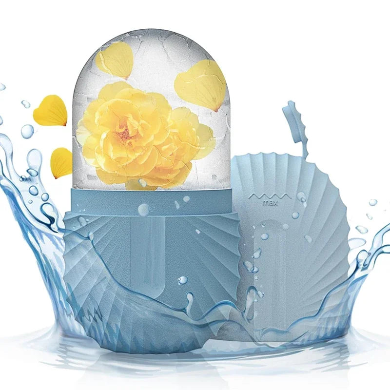 Rodillo Facial de Hielo Kireva | Reduce Bolsas, Reafirma y Revitaliza tu Piel