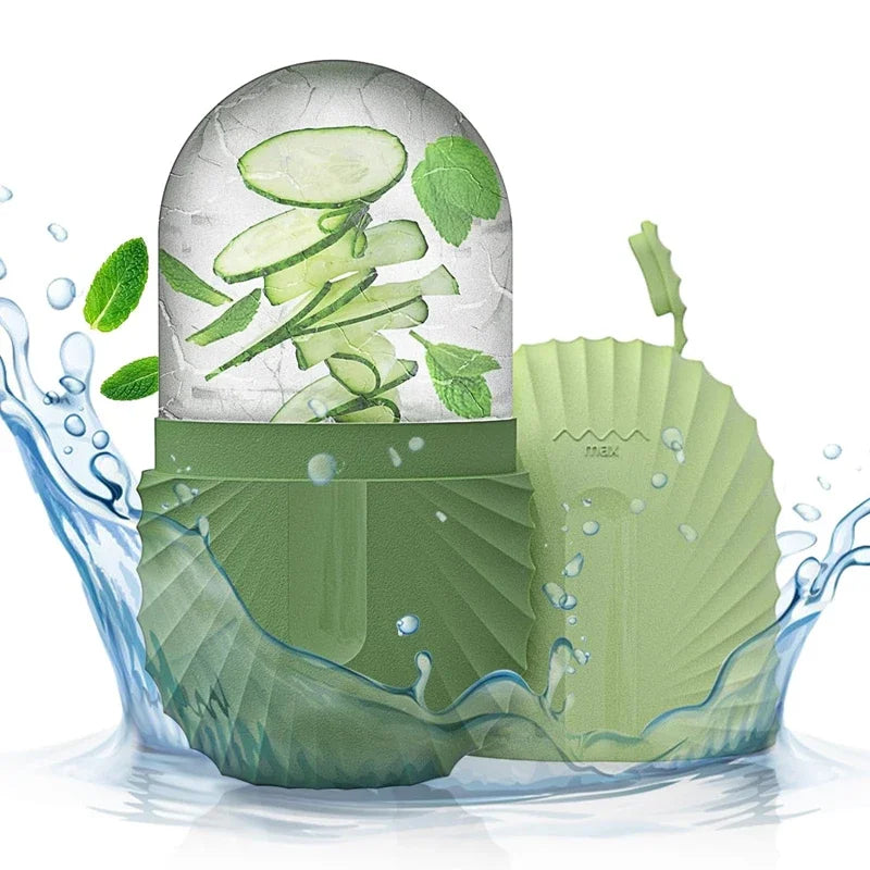 Rodillo Facial de Hielo Kireva | Reduce Bolsas, Reafirma y Revitaliza tu Piel